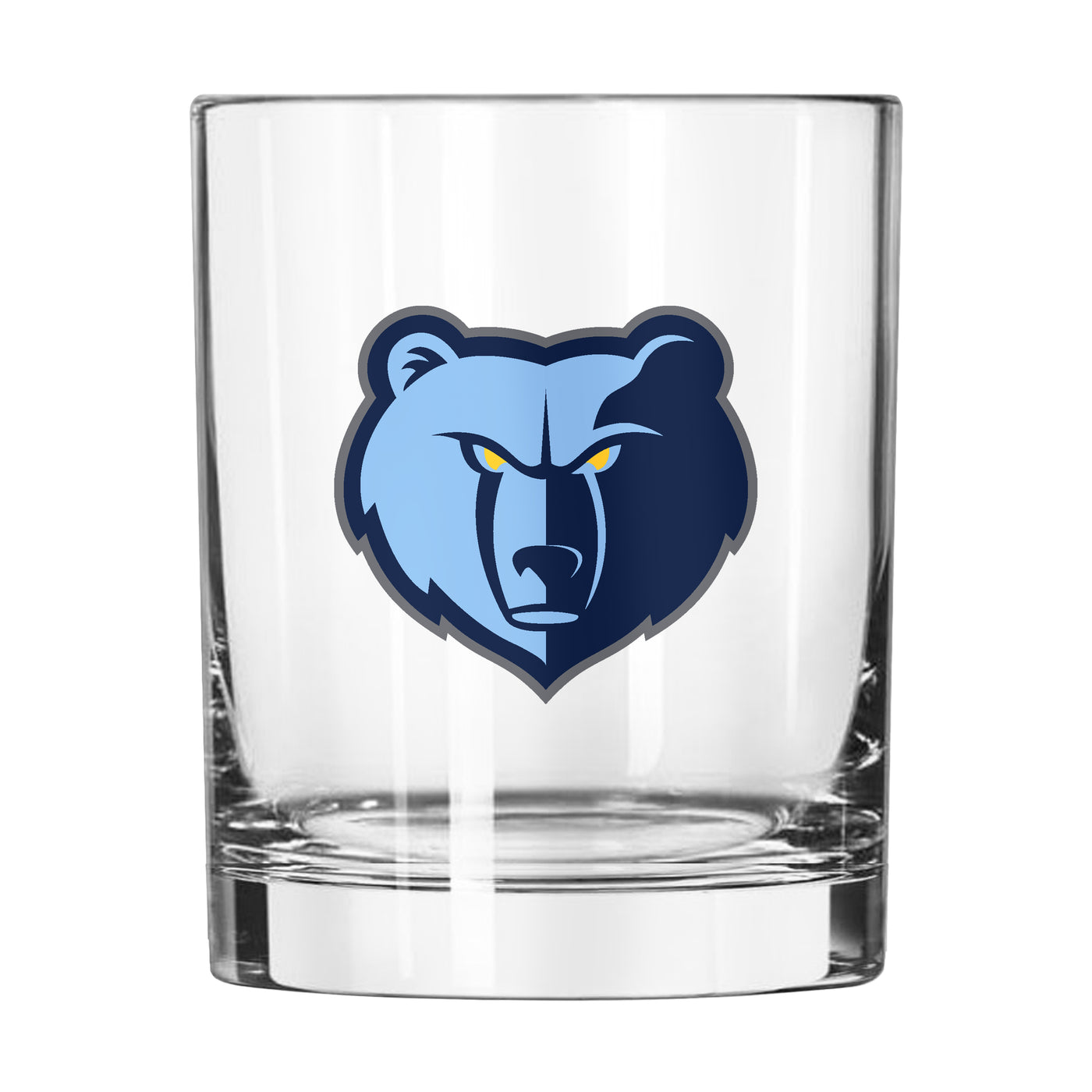 Memphis Grizzlies 14oz Letterman Rocks Glass