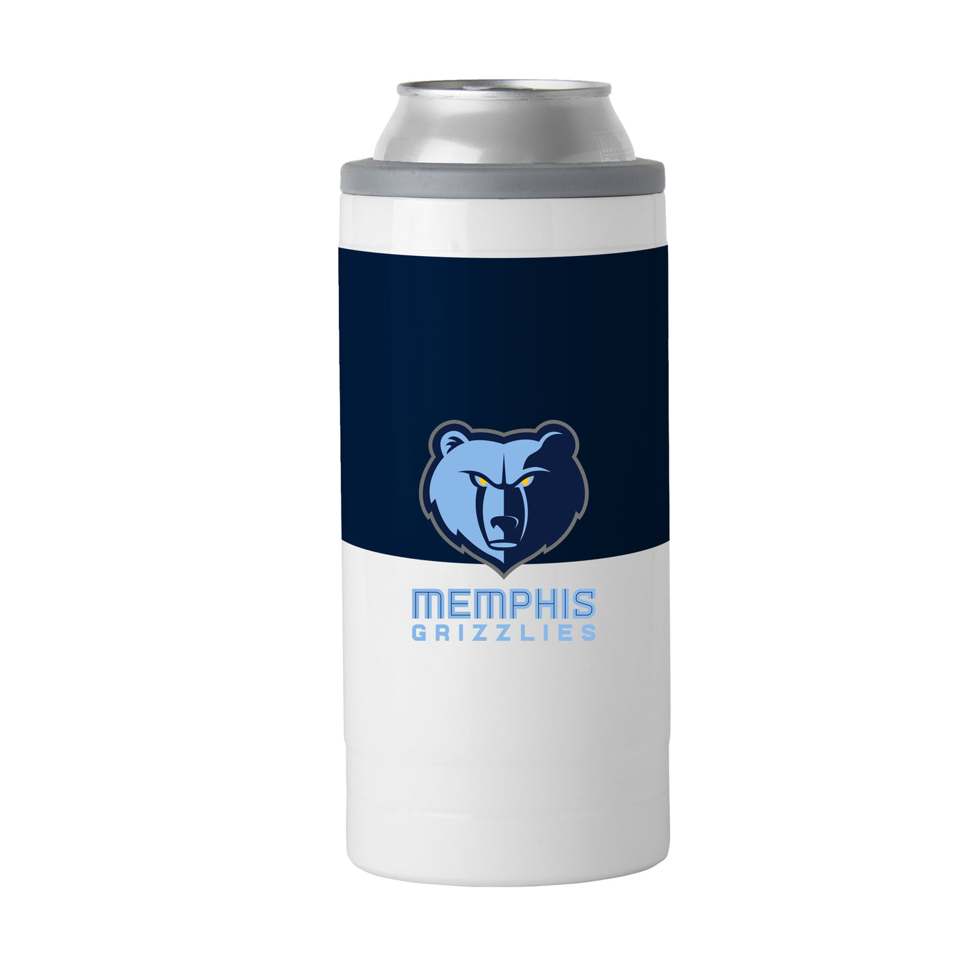 Memphis Grizzlies 12oz Colorblock Slim Can Coolie