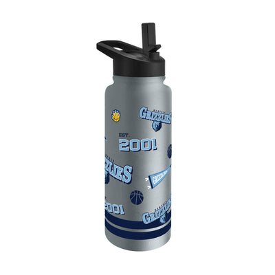 Memphis Grizzlies 34oz TJX Native Quencher Bottle