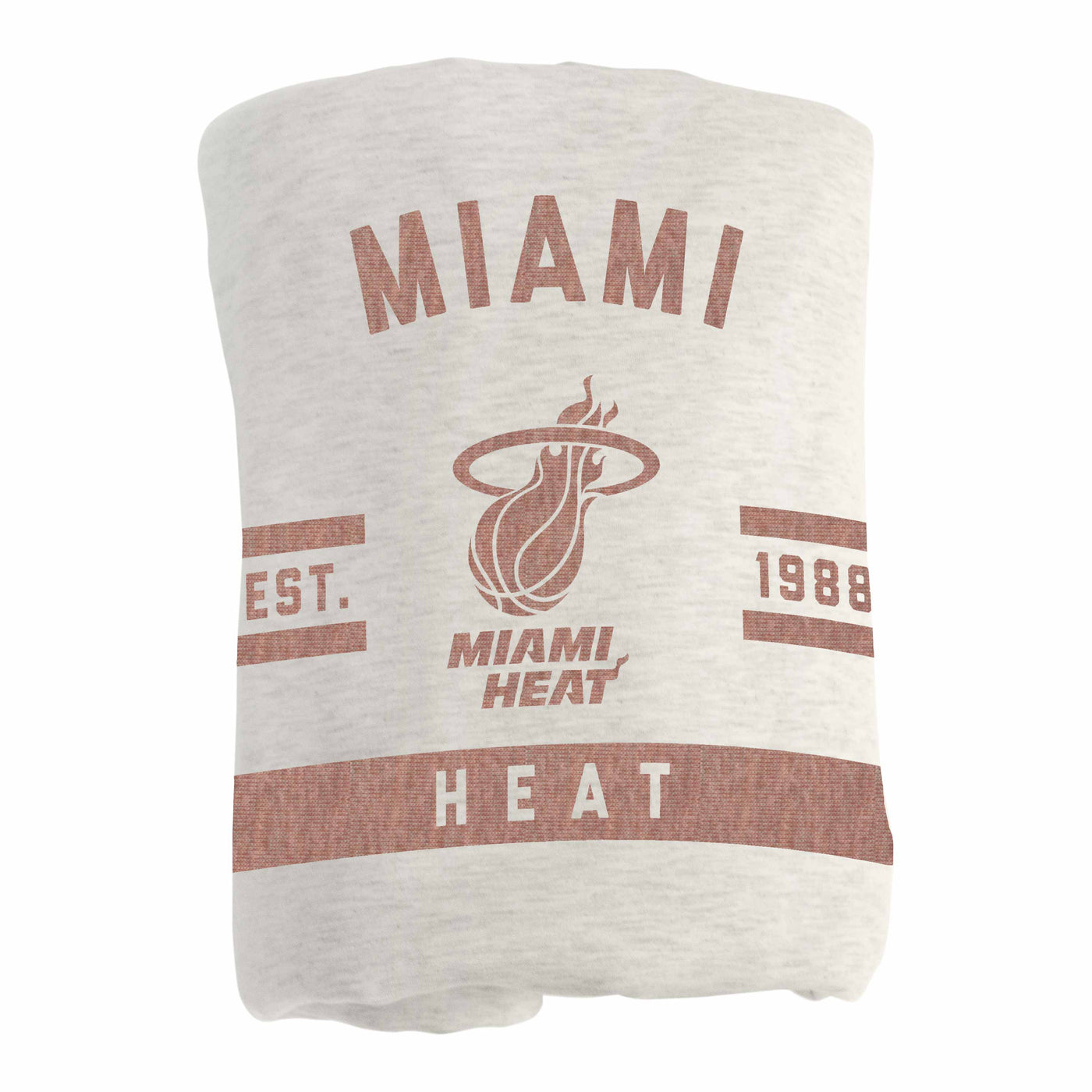 Miami Heat Oatmeal Sweatshirt Blanket