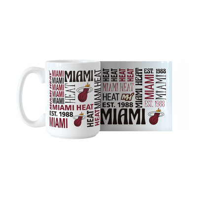 Miami Heat 15oz Spirit Sublimated Mug