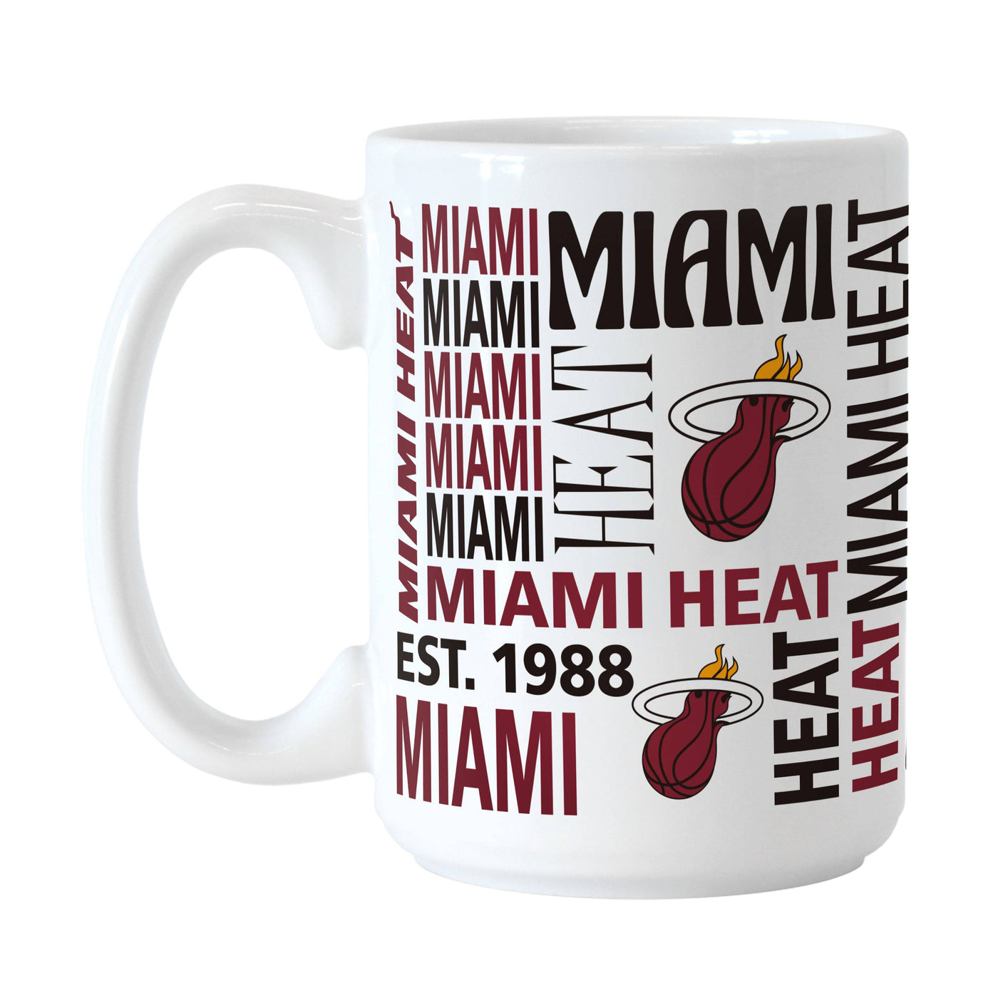 Miami Heat 15oz Spirit Sublimated Mug