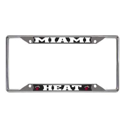 NBA - Miami Heat Chrome License Plate Frame