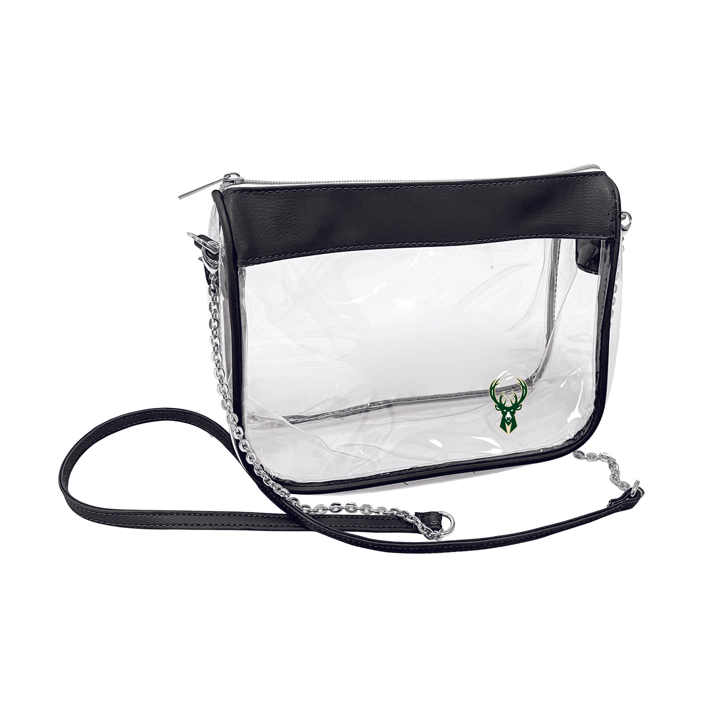 Milwaukee Bucks Black Hype Clear Bag - Logo Brands