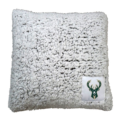 Milwaukee Bucks Frosty Throw Pillow - Logo Brands