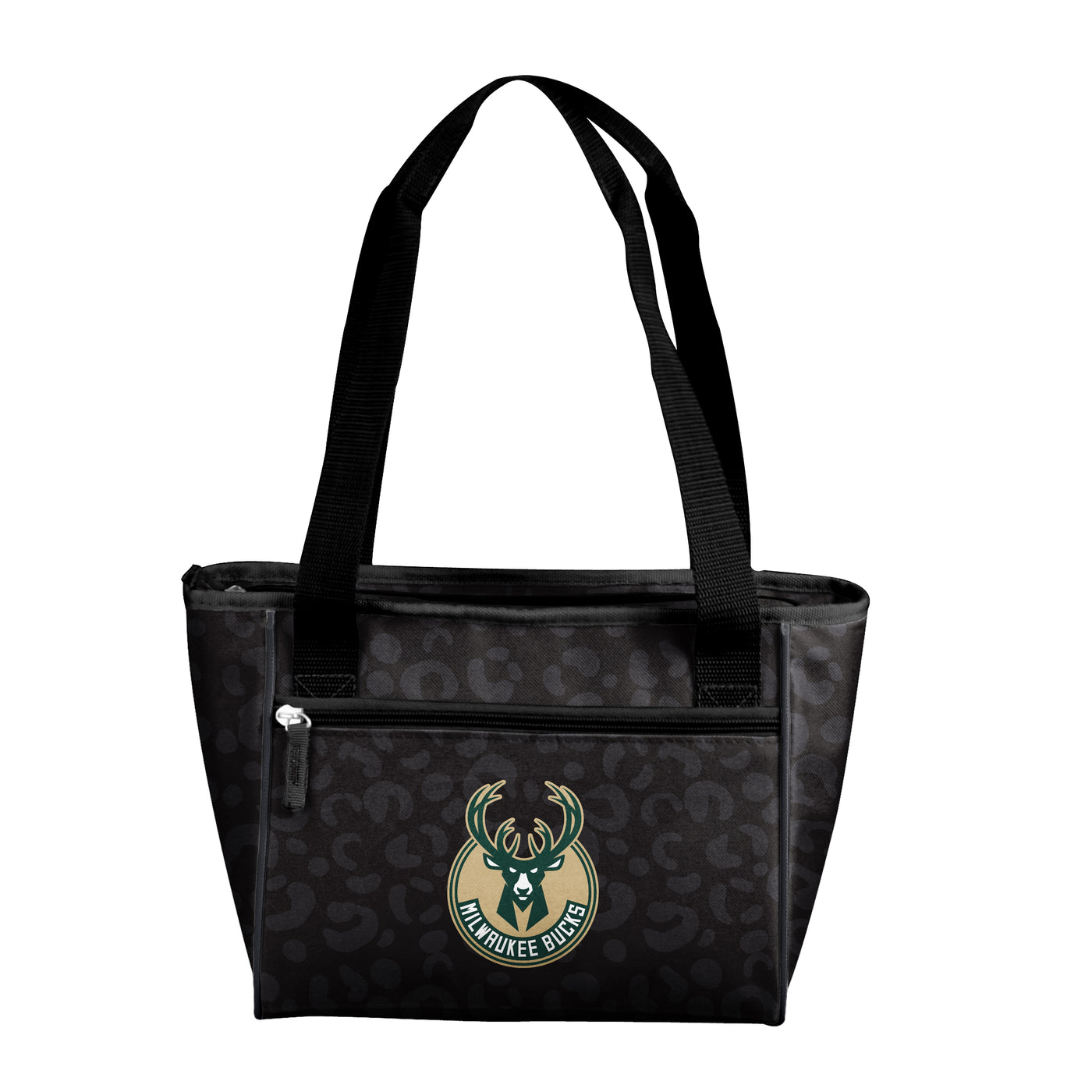 Milwaukee Bucks Leopard Print 16 Can Cooler Tote