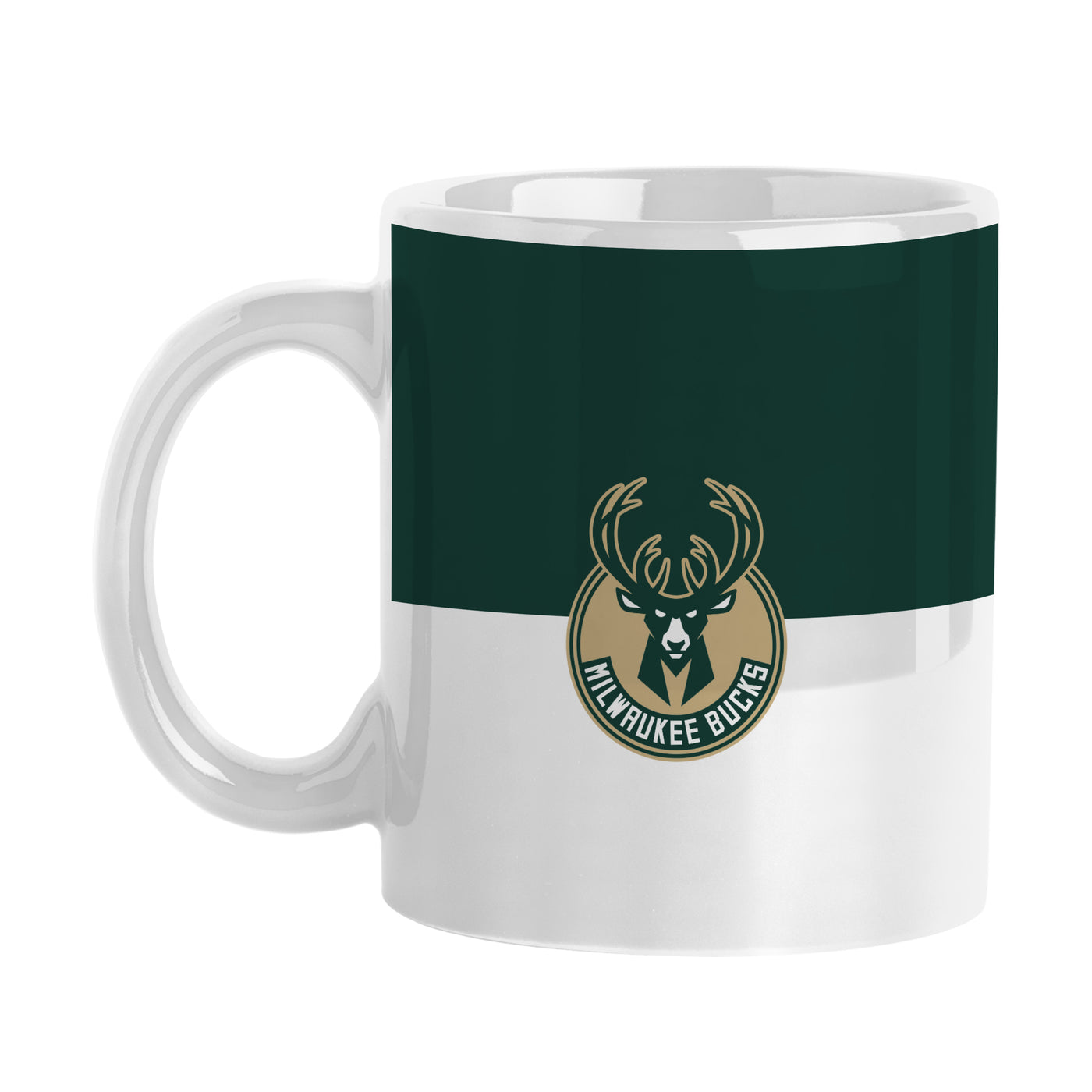 Milwaukee Bucks 11oz Colorblock Sublimated Mug