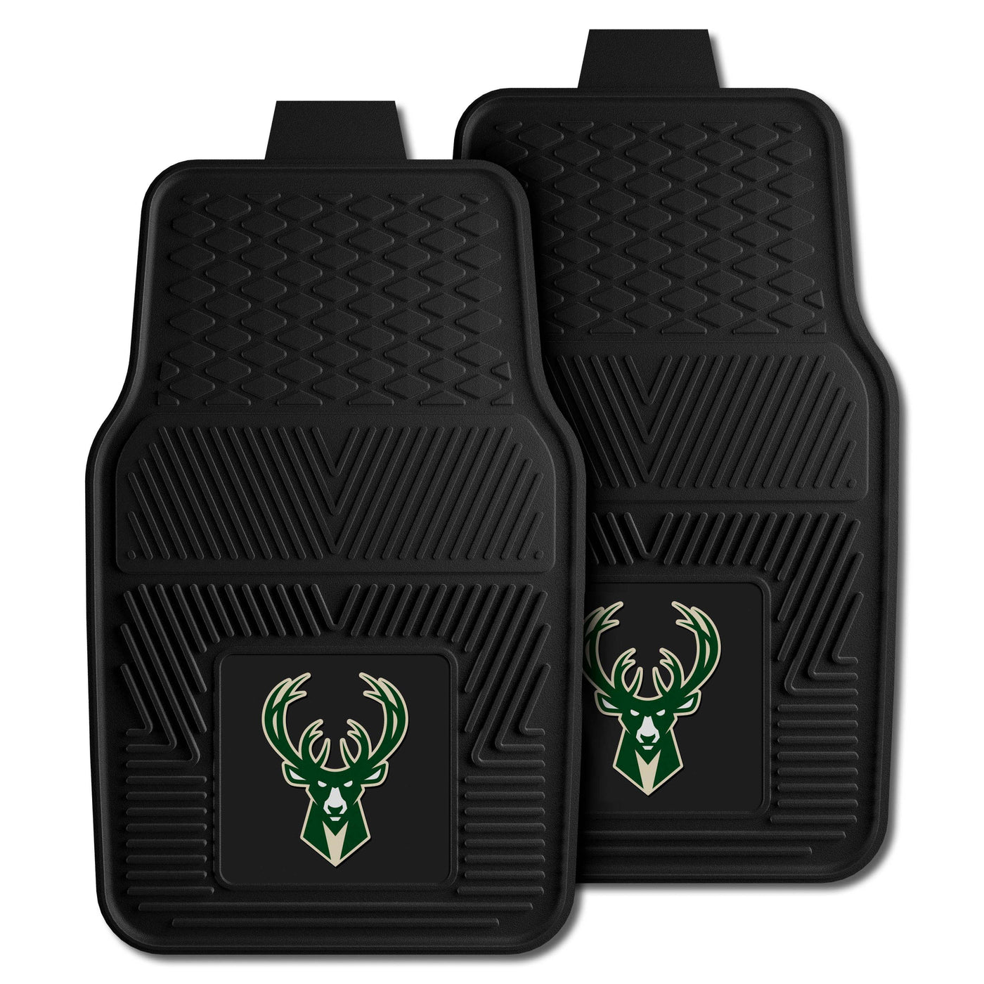 NBA - Milwaukee Bucks 2-pc Vinyl Car Mat Set