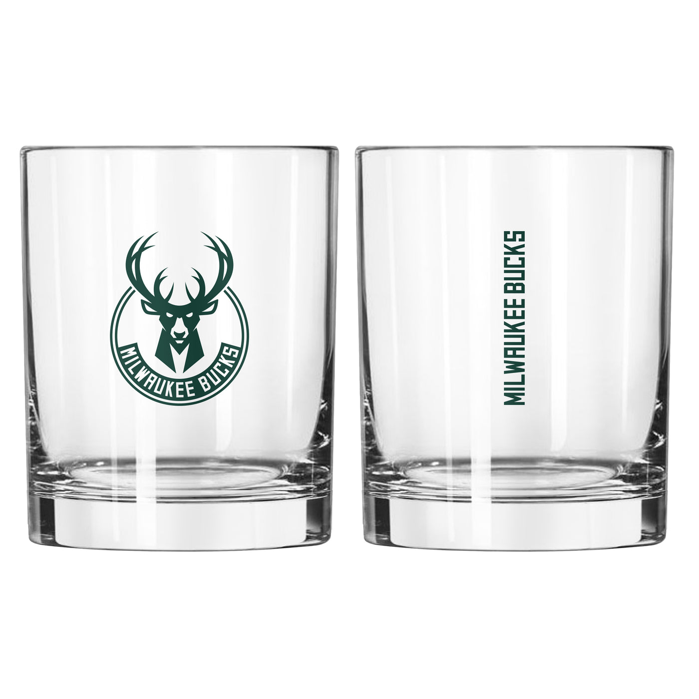 Milwaukee Bucks 14oz Gameday Rocks Glass