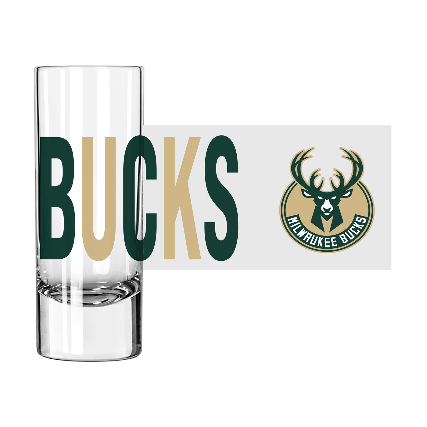 Milwaukee Bucks 2.5oz Overtime Shooter