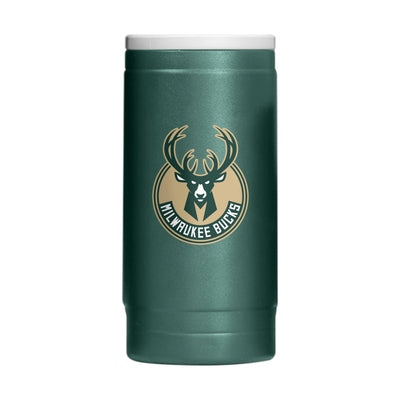Milwaukee Bucks 12oz Flipside Powder Coat Slim Can Coolie - Logo Brands