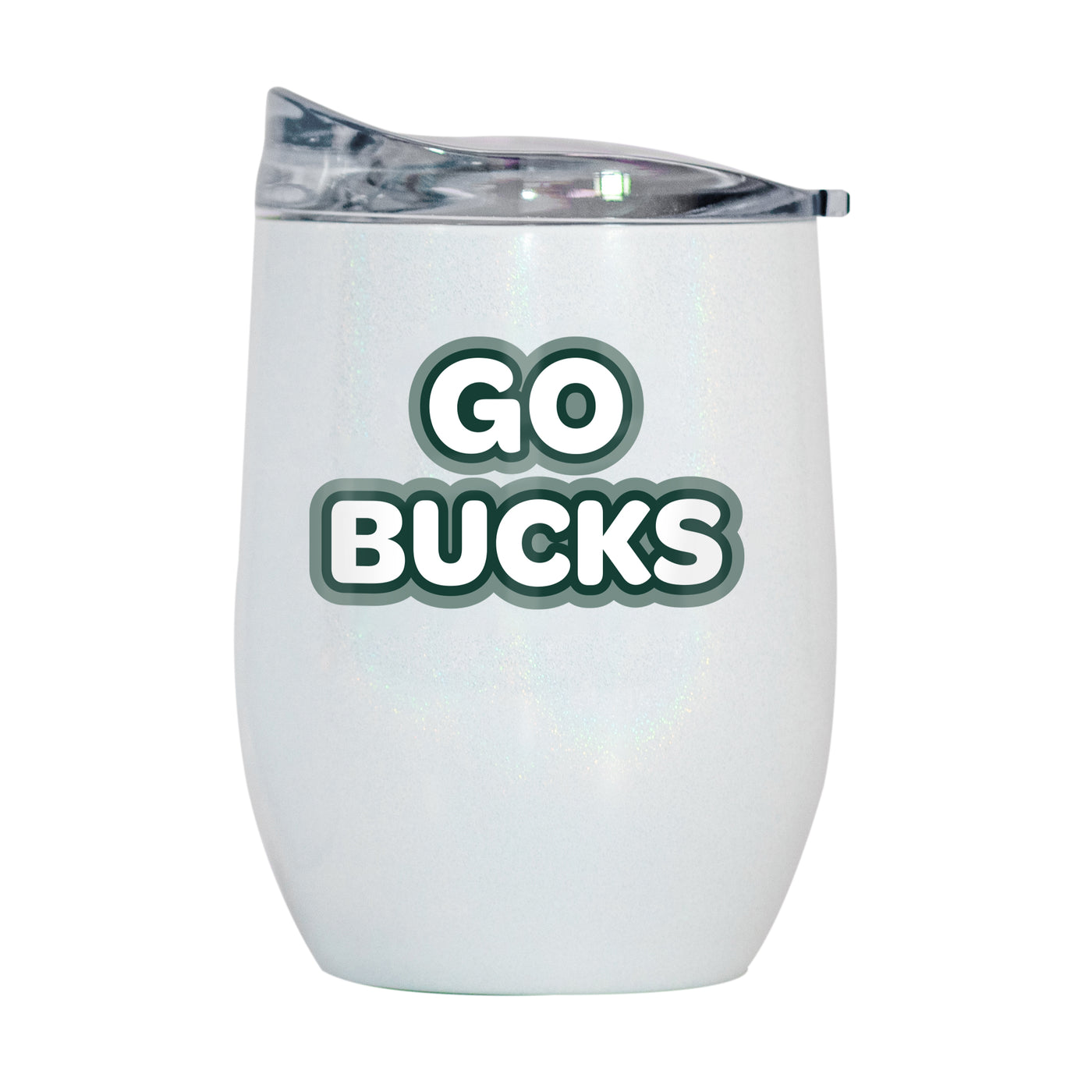 Milwaukee Bucks 16oz Bubble Iridescent Curved Tumbler