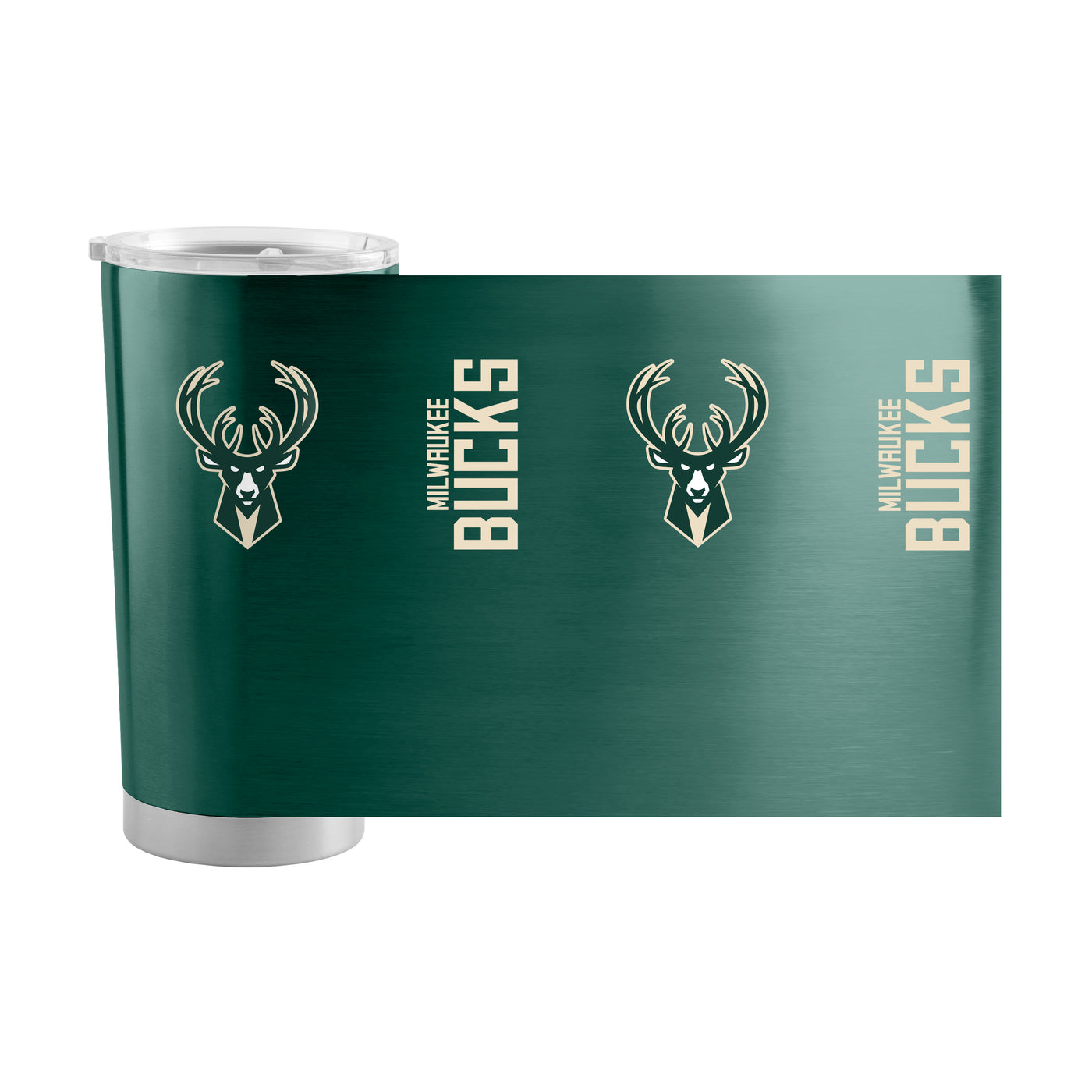 Milwaukee Bucks 20oz Gameday Stainless Steel Tumbler