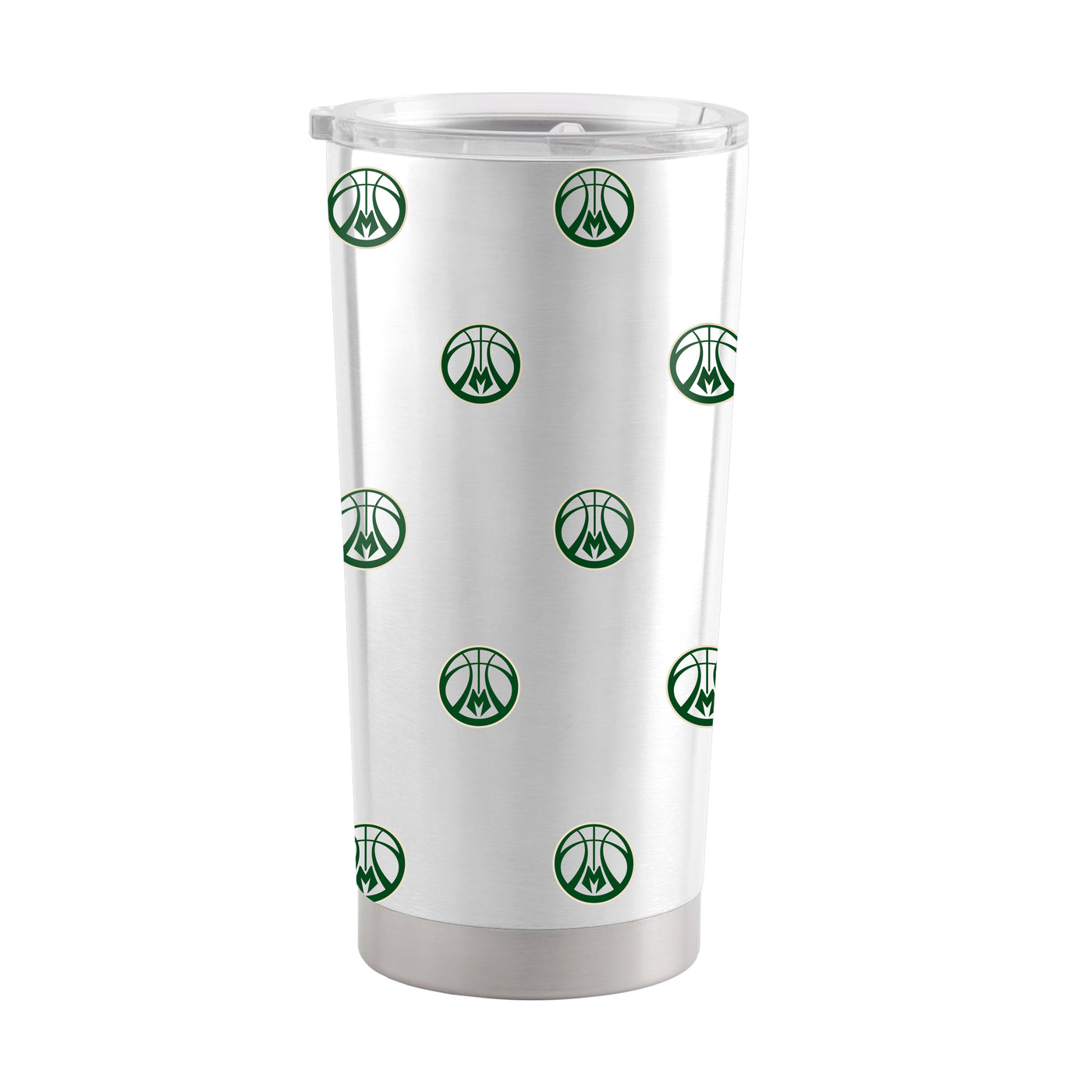 Milwaukee Bucks 20oz Block Stainless Steel Tumbler