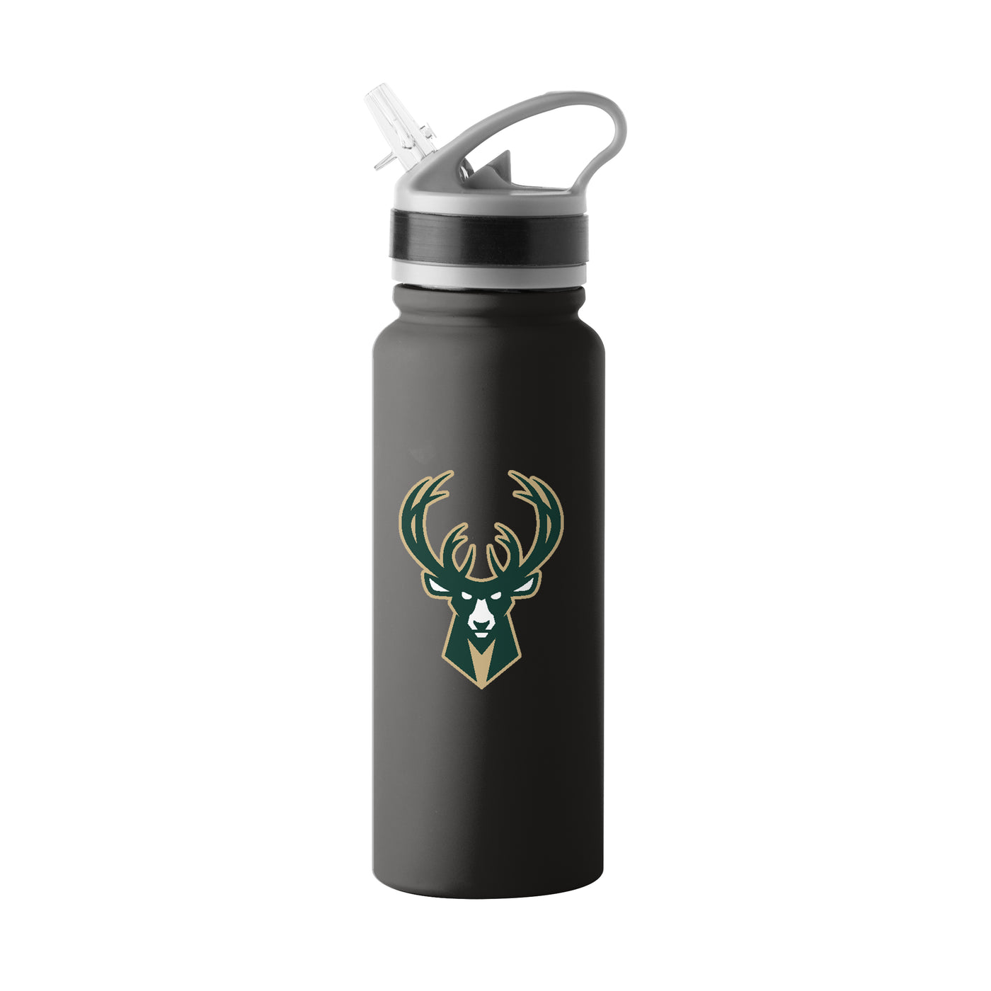 Milwaukee Bucks Global Logo 25oz SingleWall FlipTop Bottle