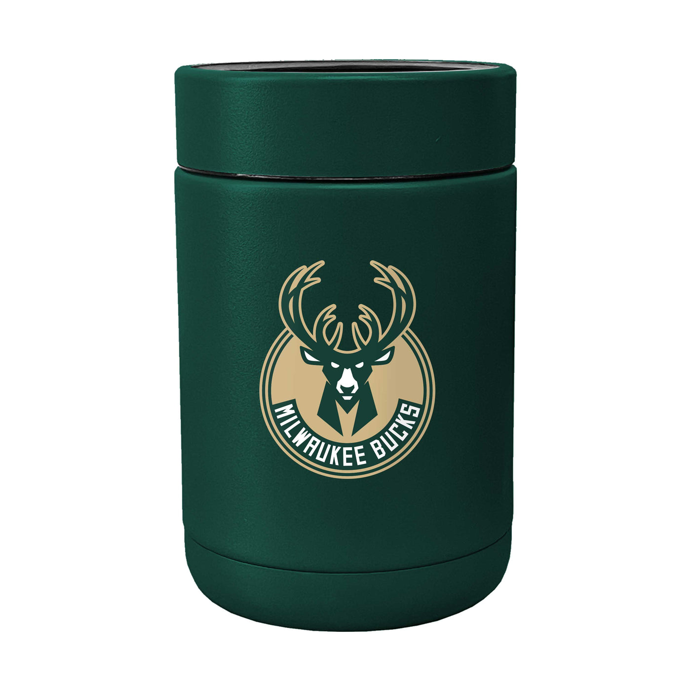 Milwaukee Bucks Powder Coat Flipside Coolie - Logo Brands