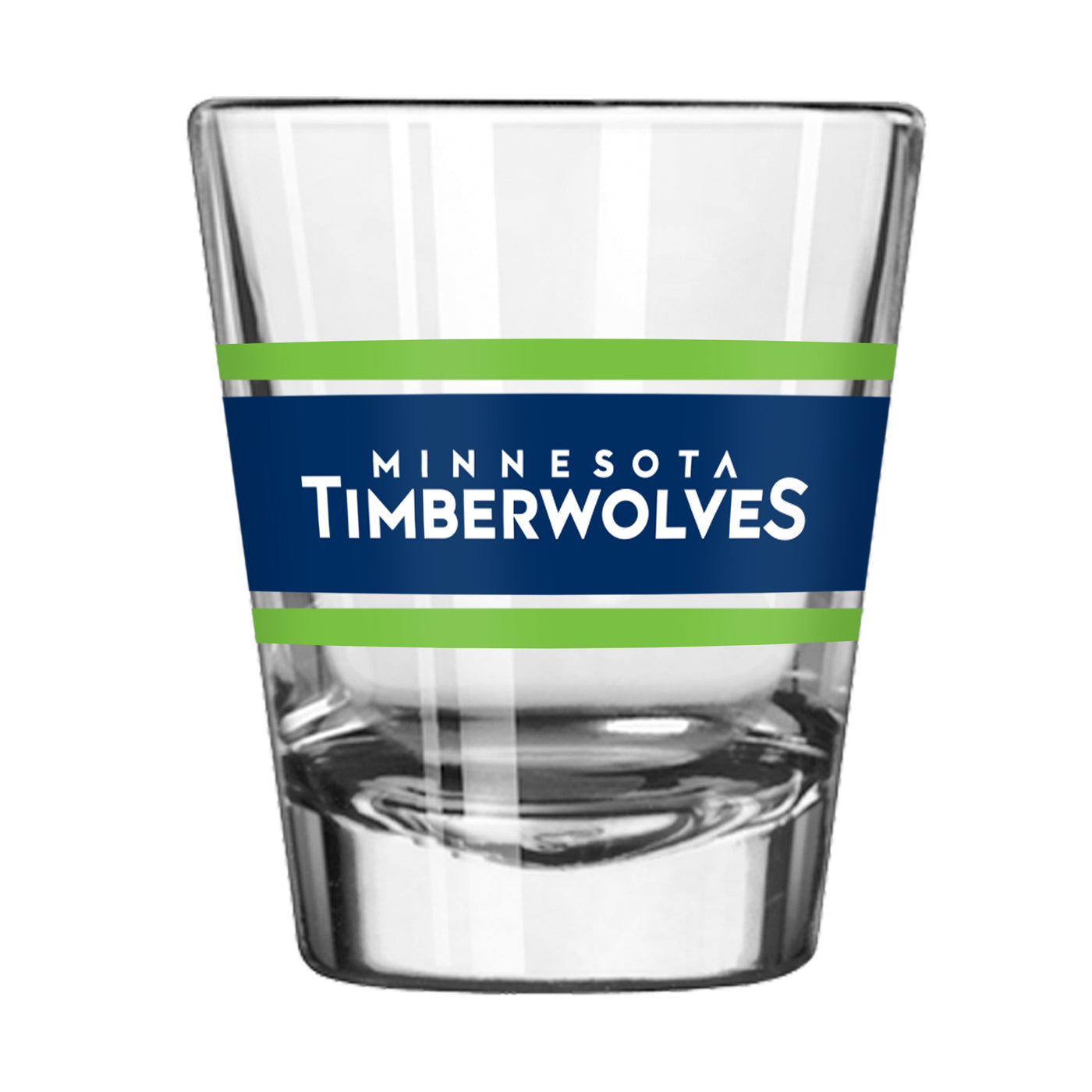 Minnesota Timberwolves 2oz Stripe Shot Glass