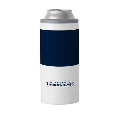 Minnesota Timberwolves 12oz Colorblock Slim Can Coolie