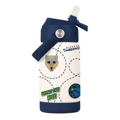 Minnesota Timberwolves 12oz Mascot SS Kids Bottle