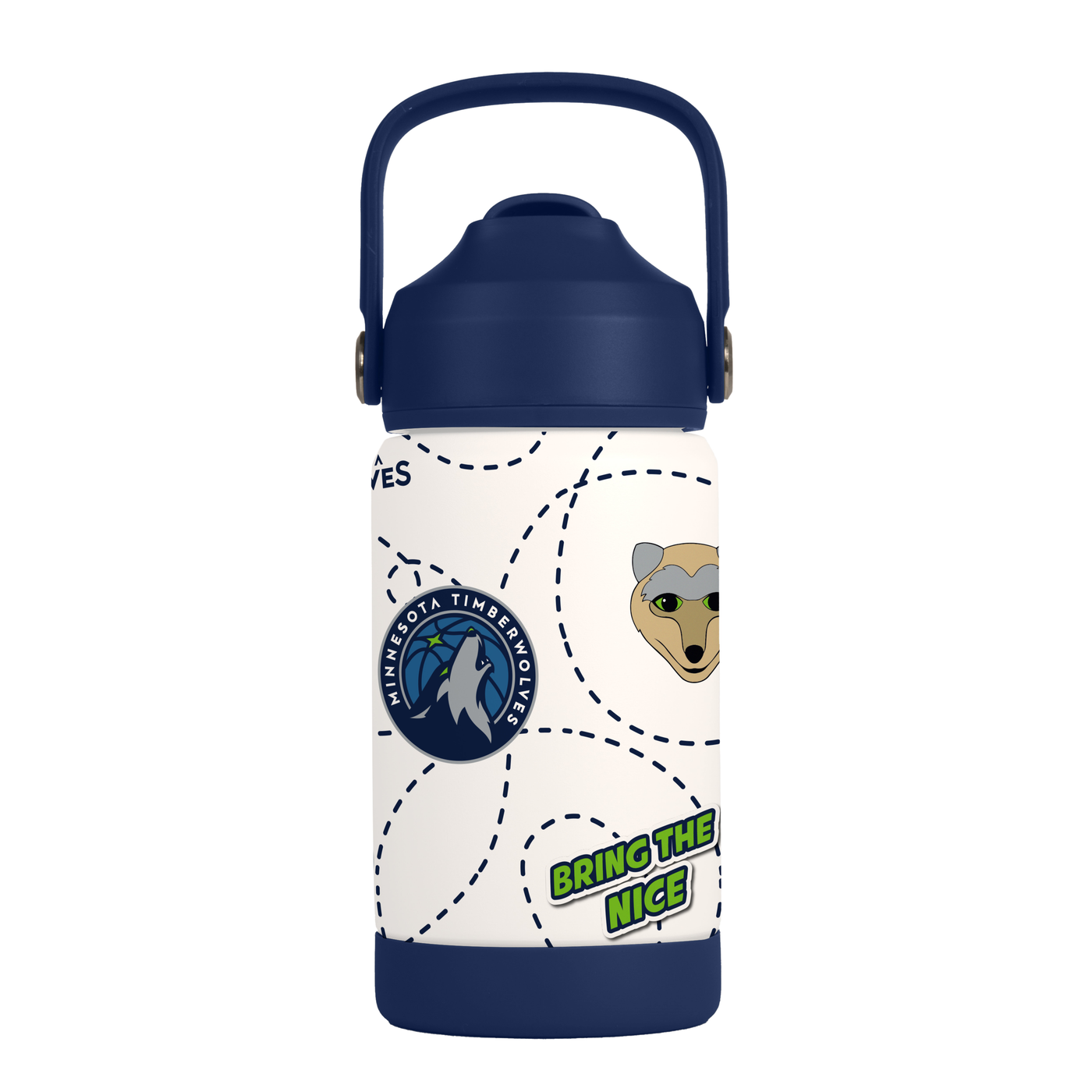 Minnesota Timberwolves 12oz Mascot SS Kids Bottle