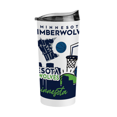 Minnesota Timberwolves 20oz Native Powder Coat Tumbler