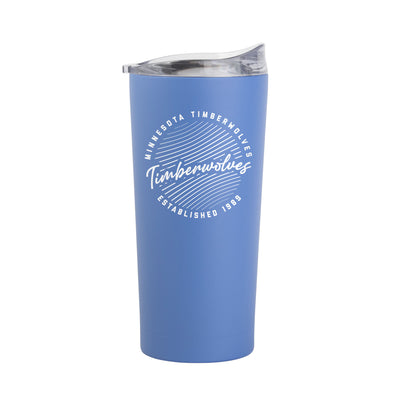 Minnesota Timberwolves 20oz Retro Script Arctic Powder Coat Tumbler