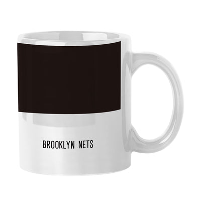 Brooklyn Nets 11oz Colorblock Sublimated Mug