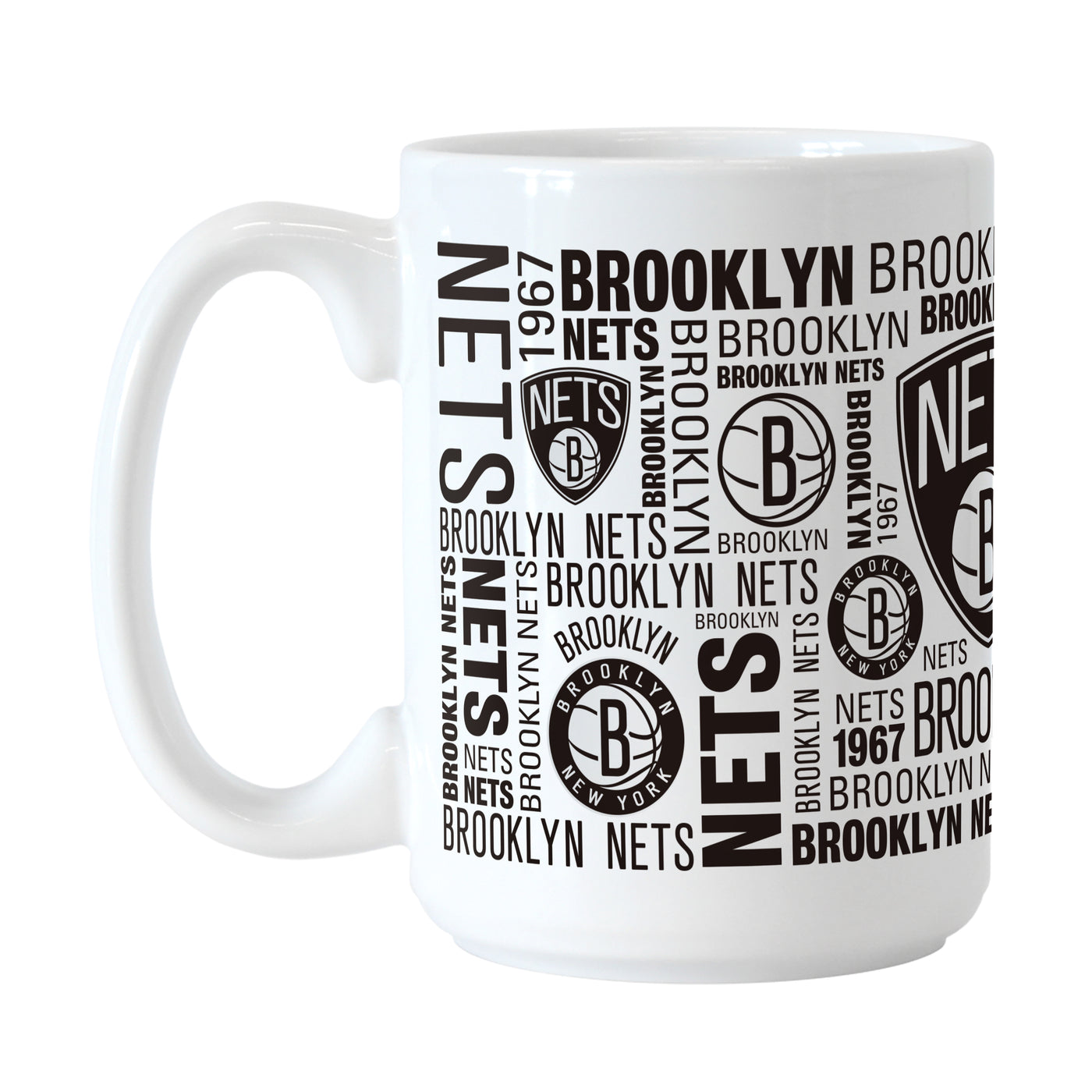 Brooklyn Nets 15oz Spirit Sublimated Mug