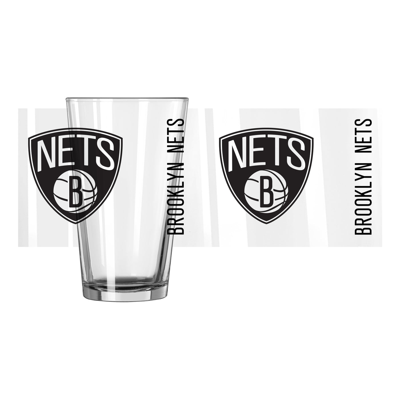 Brooklyn Nets 16oz Gameday Pint Glass