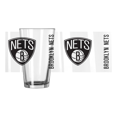 Brooklyn Nets 16oz Gameday Pint Glass