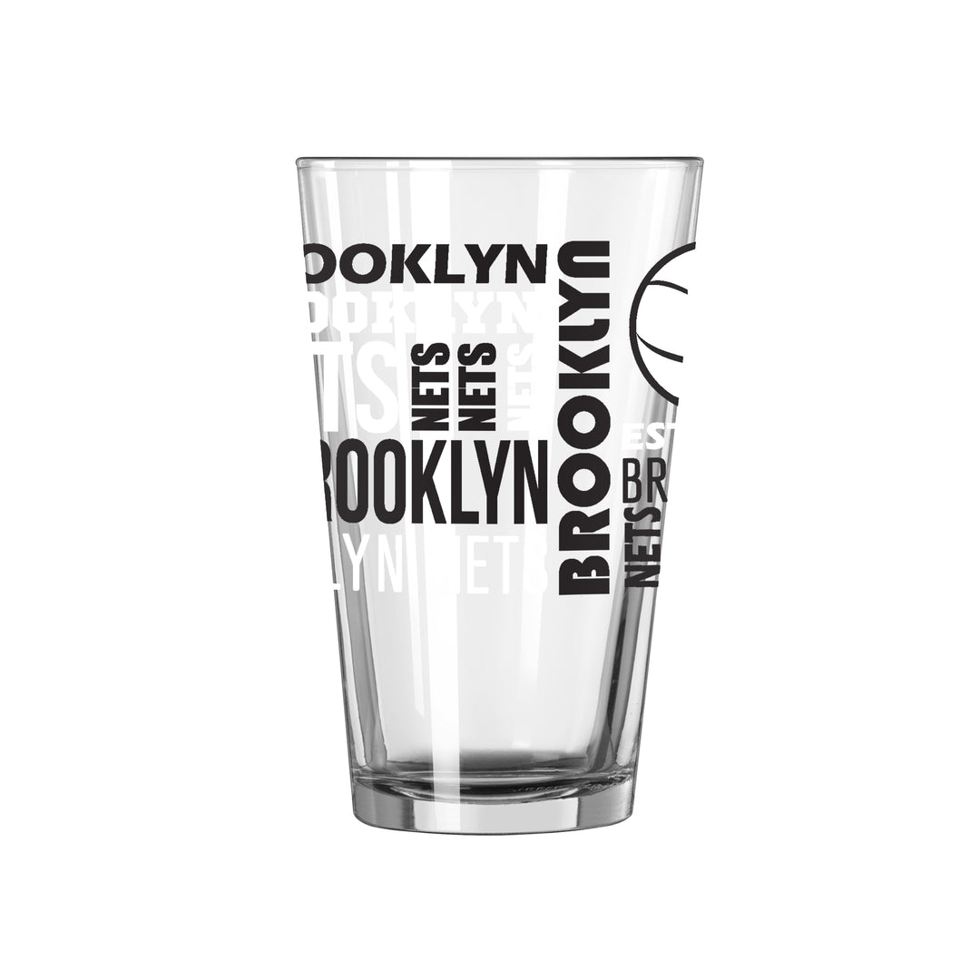 Decalcomanie Metalliche Brooklyn Nets - Adesivi Finestra Ufficiali NBA