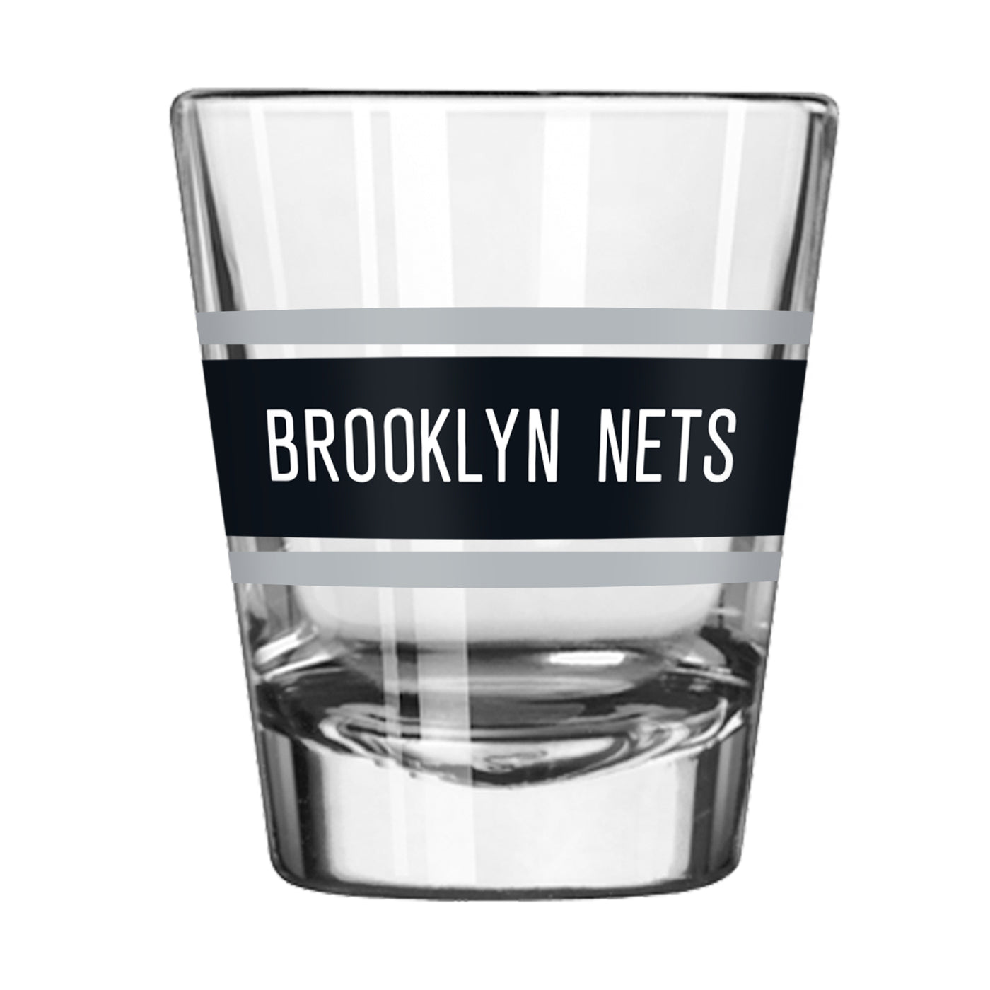 Brooklyn Nets 2oz Stripe Shot Glass
