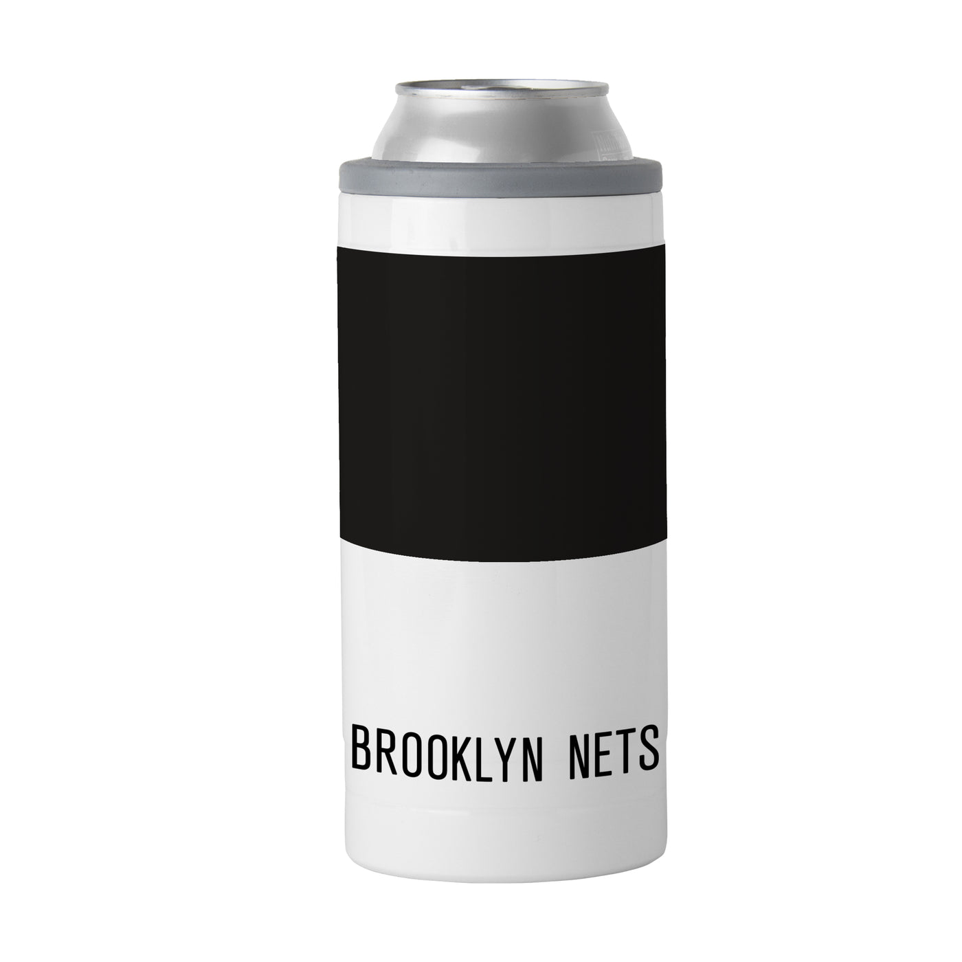 Brooklyn Nets 12oz Colorblock Slim Can Coolie