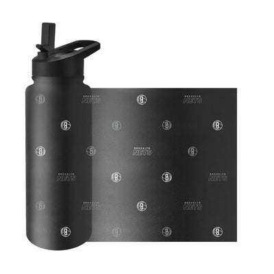 Brooklyn Nets 34oz Step And Repeat Quencher Bottle