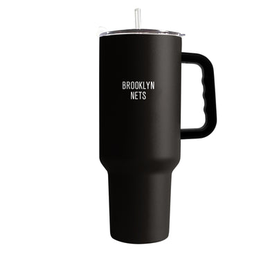 Brooklyn Nets 40oz Flipside Powder Coat Tumbler - Logo Brands