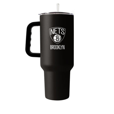 Brooklyn Nets 40oz Flipside Powder Coat Tumbler - Logo Brands