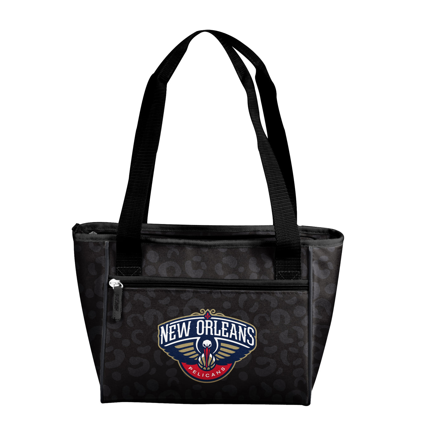 New Orleans Pelicans Leopard Print 16 Can Cooler Tote