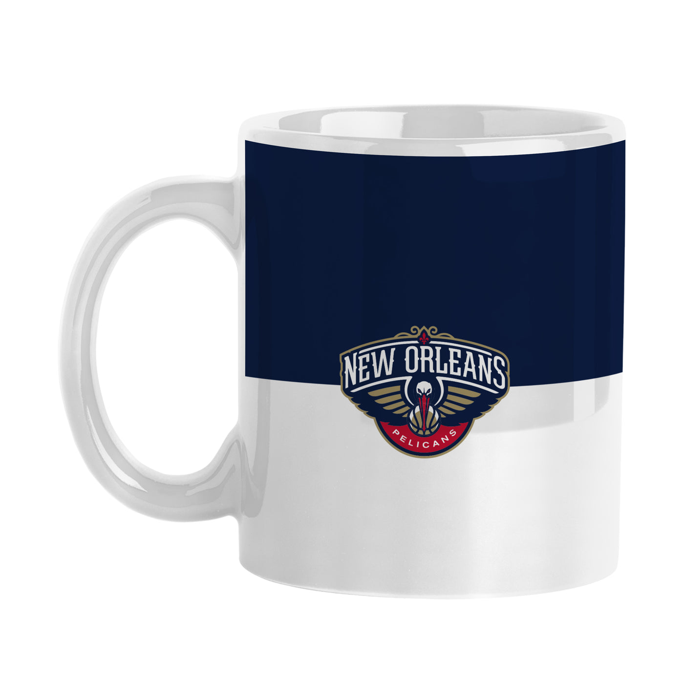 New Orleans Pelicans 11oz Colorblock Sublimated Mug