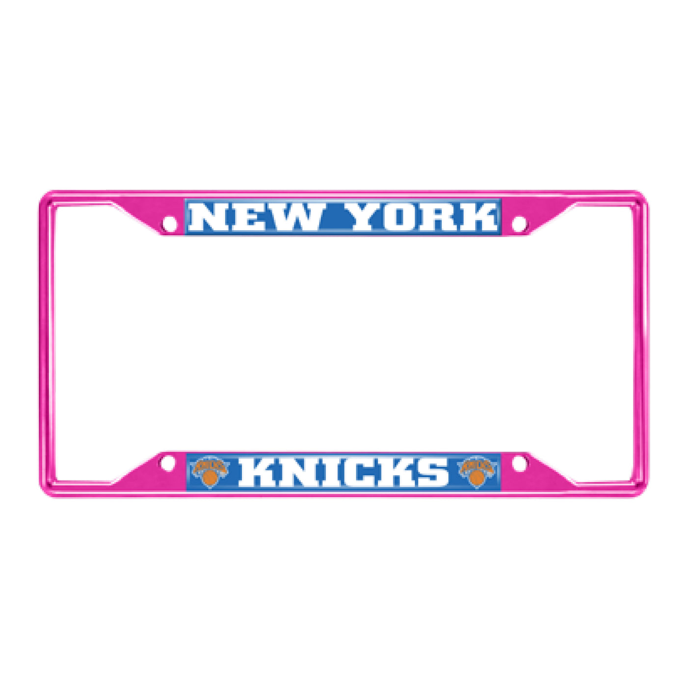 NBA - New York Knicks Pink License Plate Frame