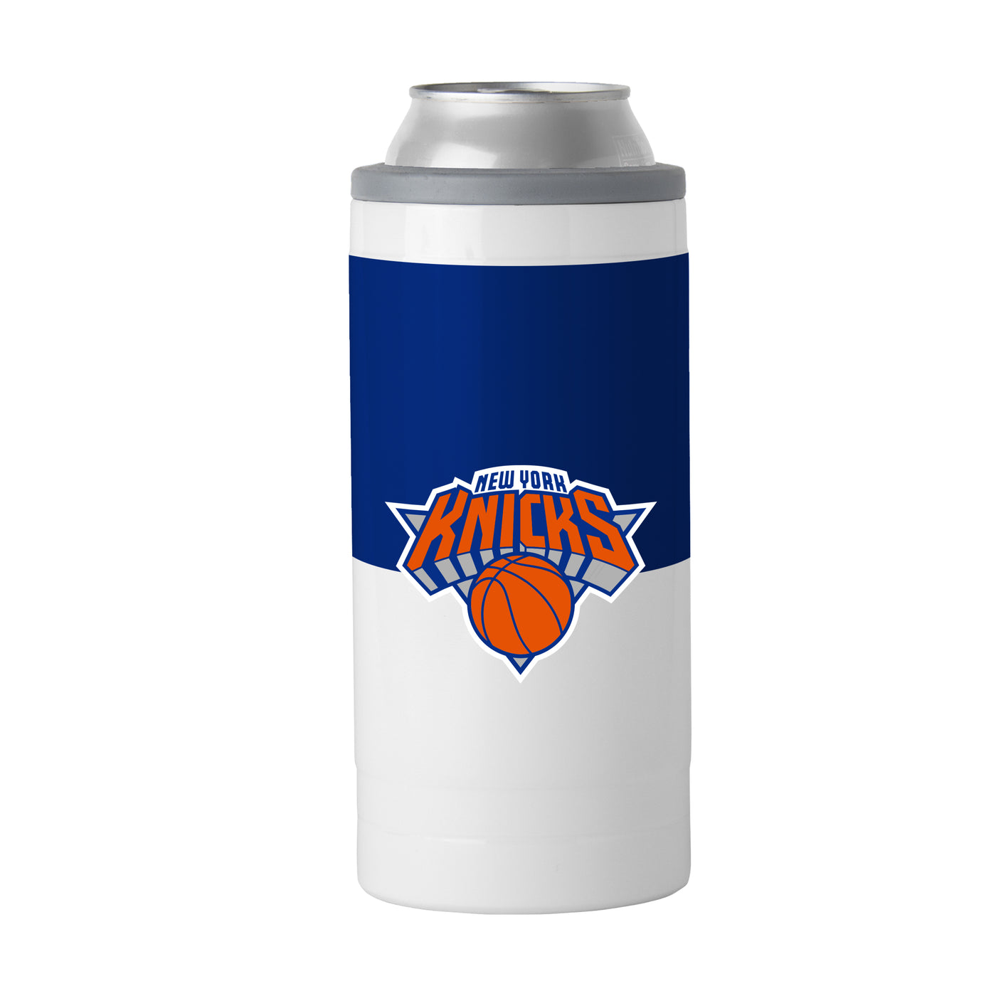 New York Knicks 12oz Colorblock Slim Can Coolie