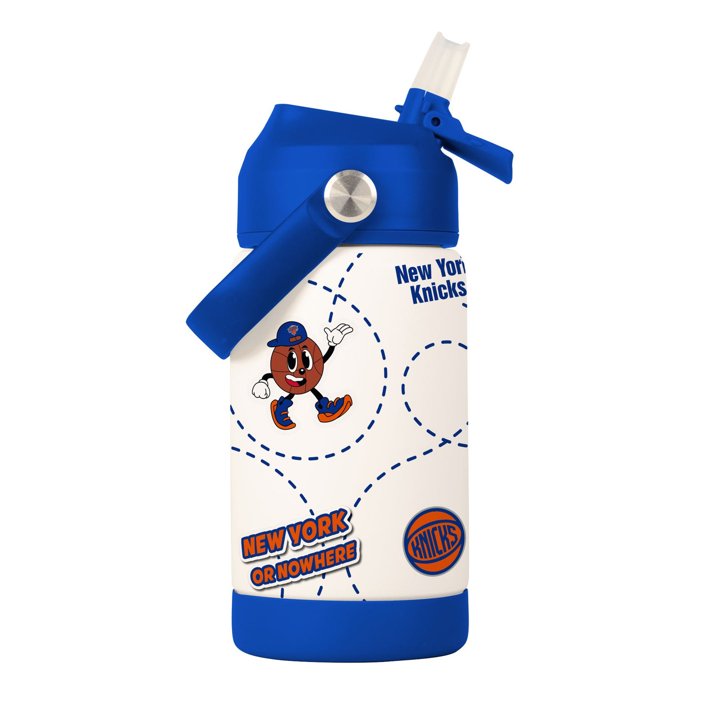 NY Knicks 12oz Mascot SS Kids Bottle