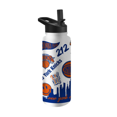 New York Knicks 34oz Native Quencher Bottle