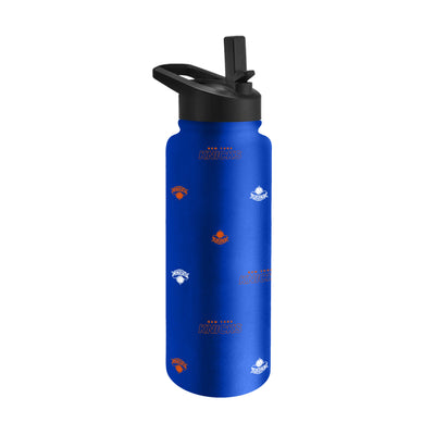 NY Knicks 34oz Step And Repeat Quencher Bottle