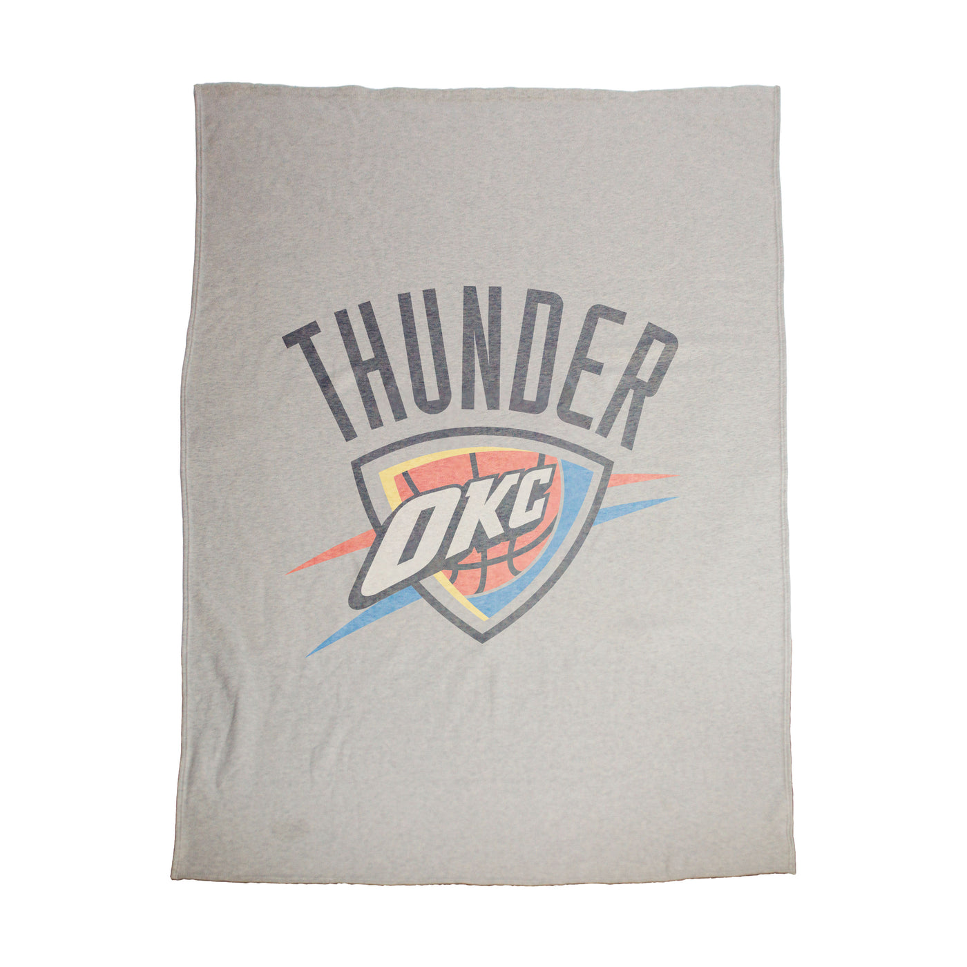 Oklahoma City Thunder Oversized Logo Sublimated Sweatshirt Blanket
