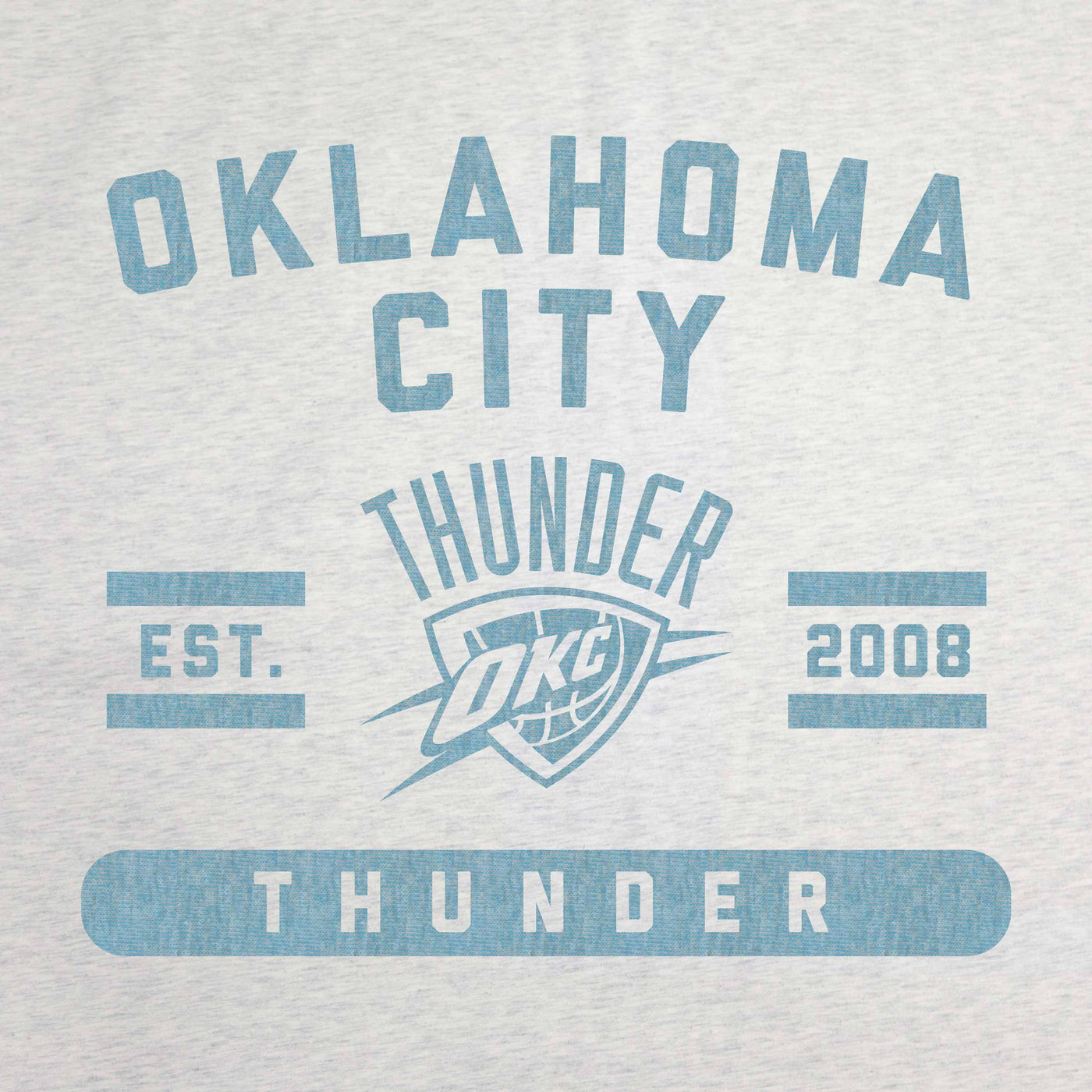 Oklahoma City Thunder Sublimated Sweatshirt Blanket