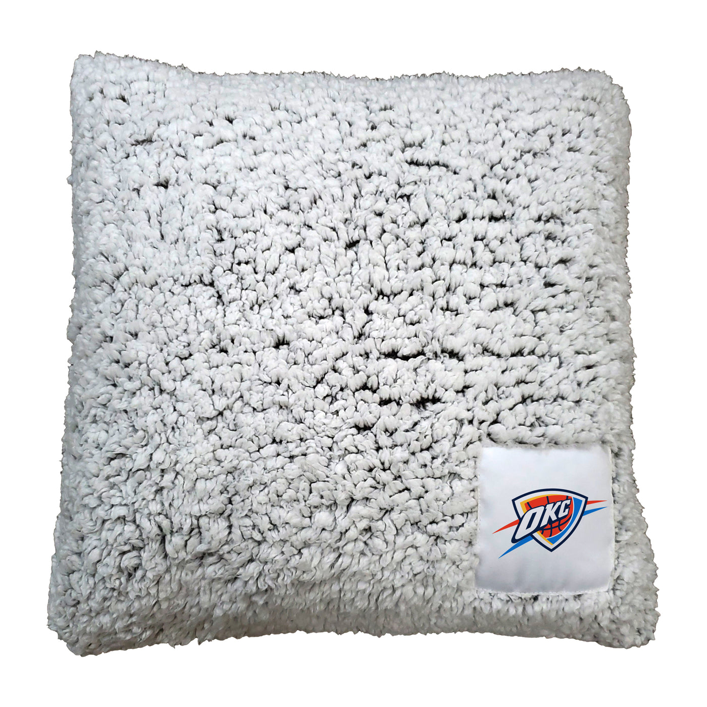 Oklahoma City Thunder Frosty Throw Pillow - Logo Brands