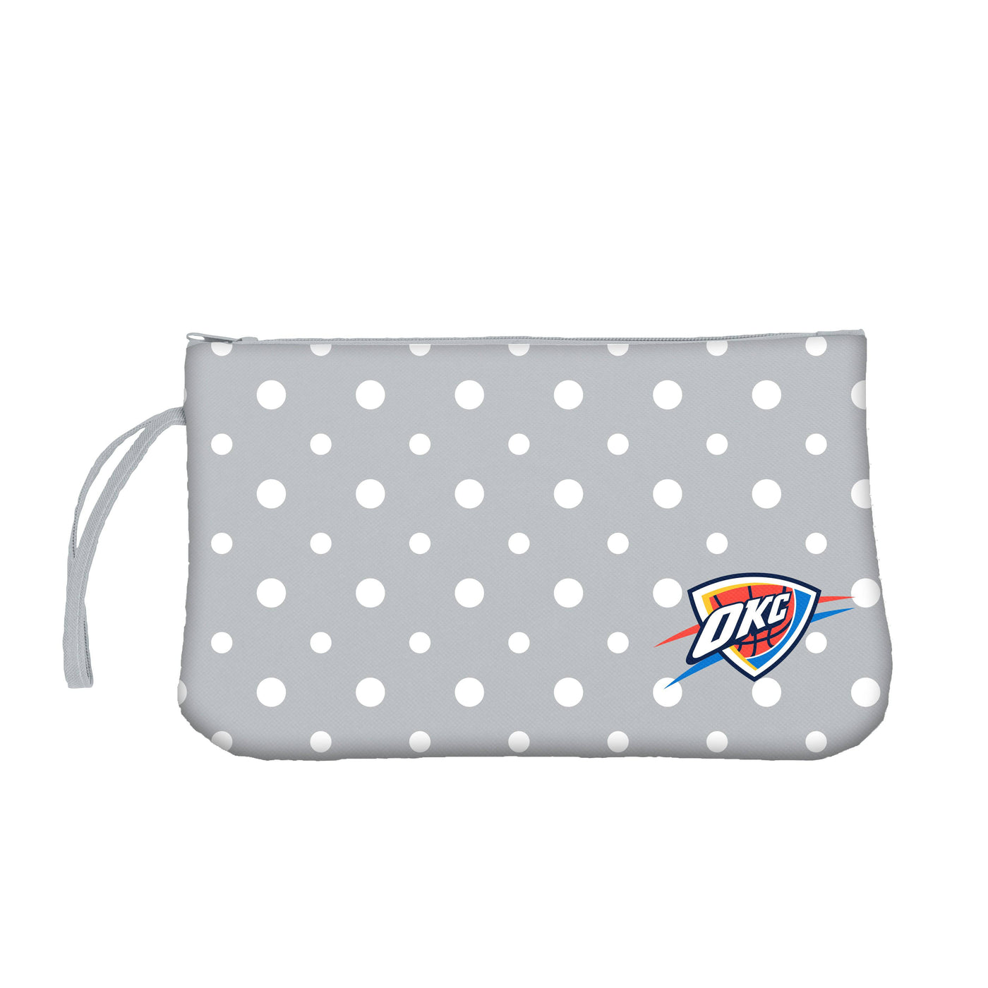 Oklahoma City Thunder Dot Wristlet