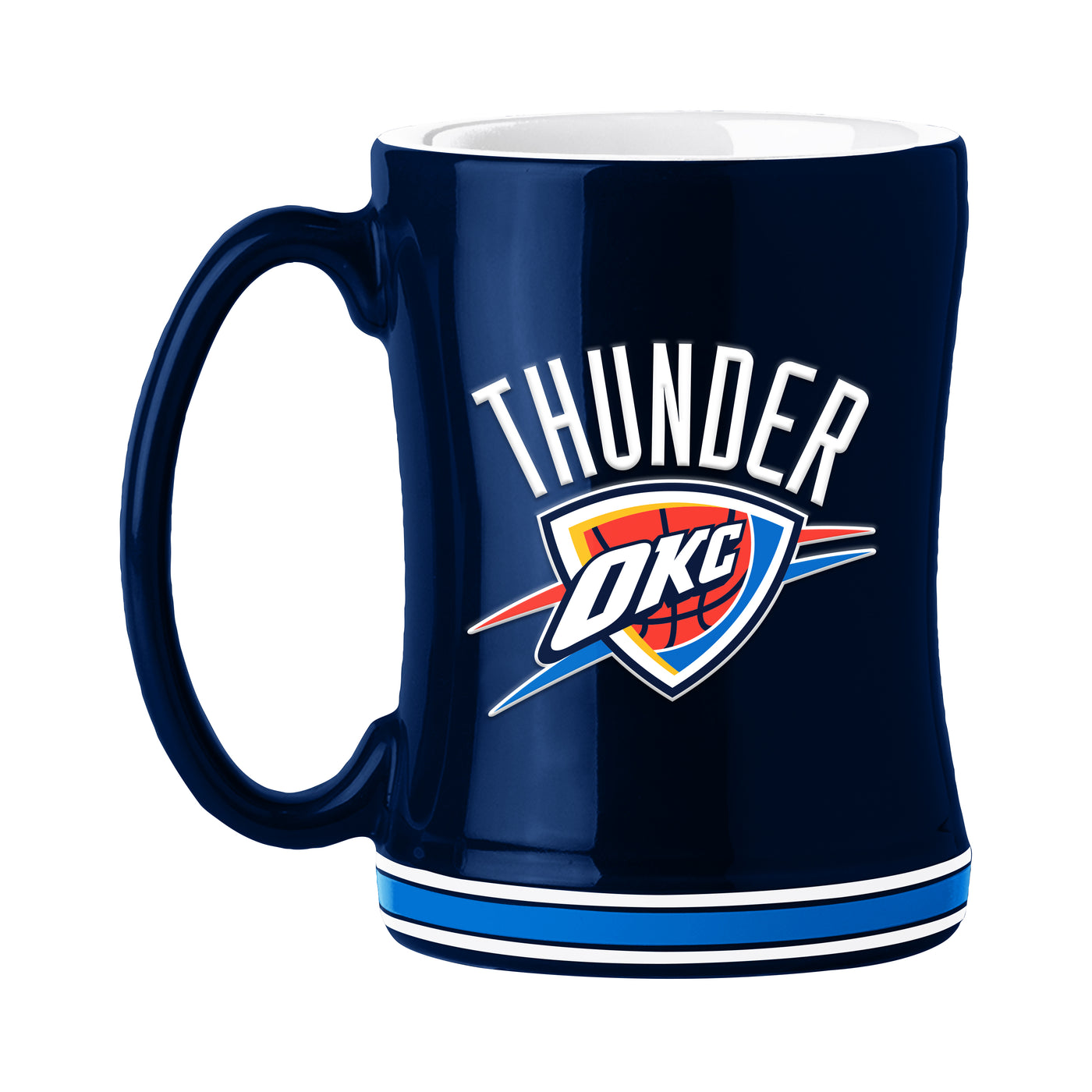 Oklahoma City Navy 14oz Relief Mug