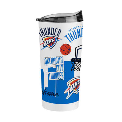 Oklahoma City Thunder 20oz Native Powder Coat Tumbler - Logo Brands