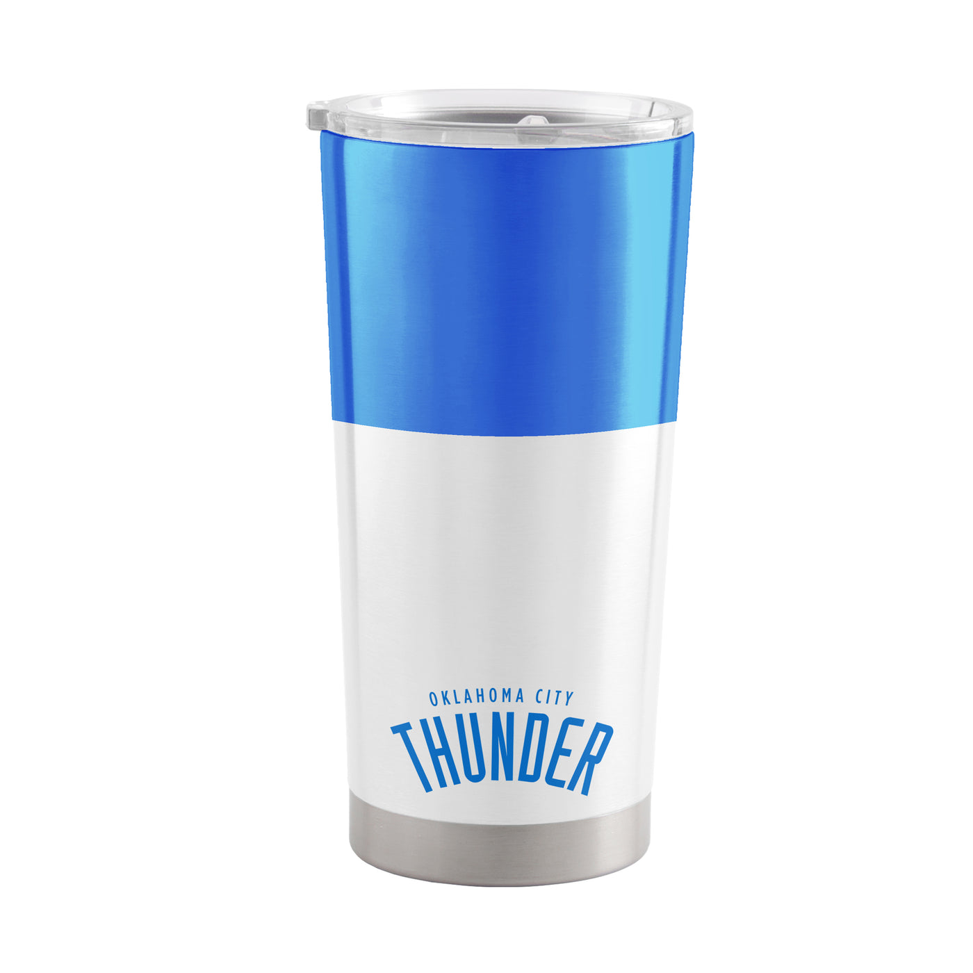 Oklahoma City Thunder 20oz Colorblock Stainless Tumbler